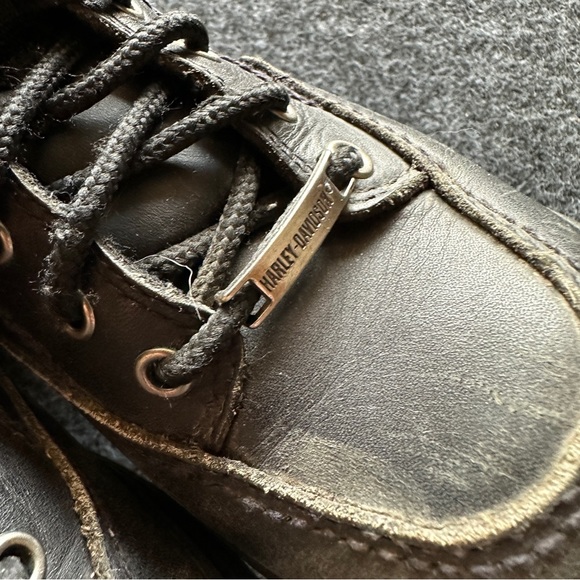 Harley Davidson Short Motorcycle Boots - Picture 10 of 12